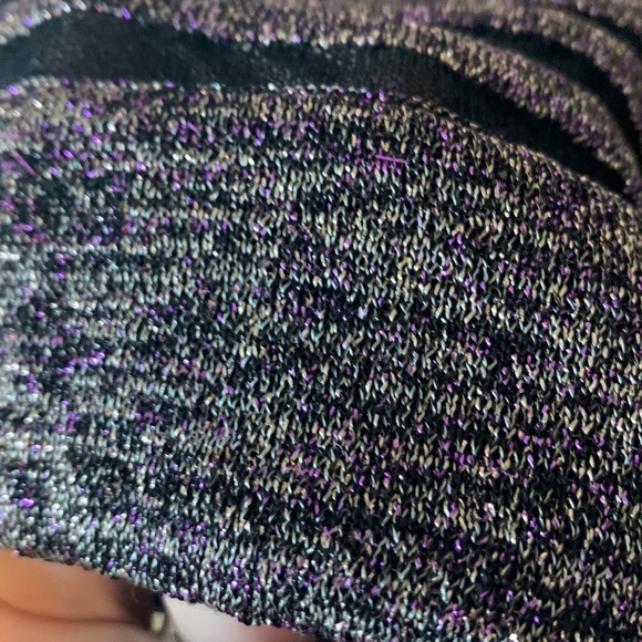 Missoni Purple Metallic Stretch Waist Dress comes with slip dress - Picture 4 of 9